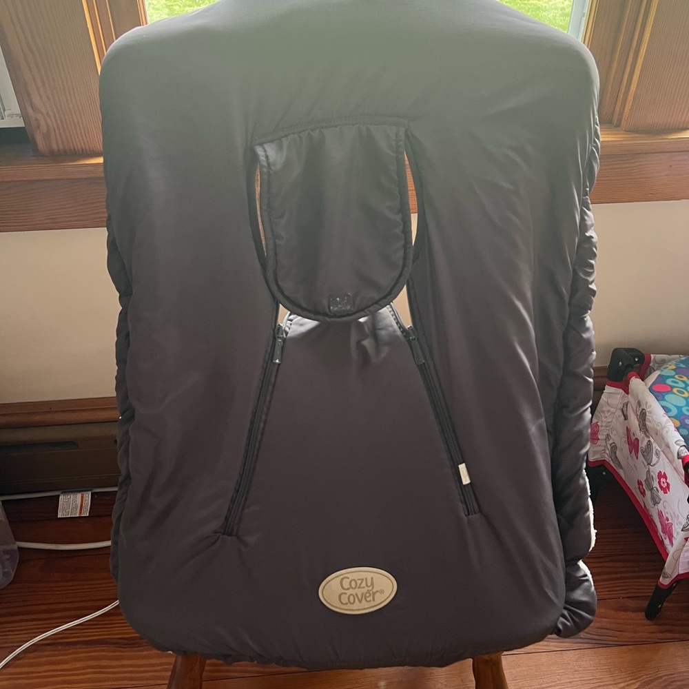 Cozy Cover Black Infant Car Seat Cover